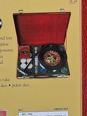 Complete Casino Roulette Travel Game w/ Case by Sterling Innovation NY