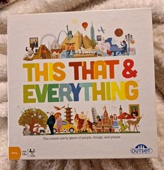 This That & Everything Board Game Outset Media- Family Team Fast Paced Trivia