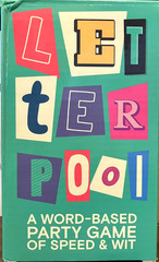 Letterpool: 2-6 Players Word Games for Adults, Teens Party Game- VG Complete