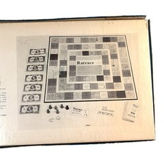 Vintage 1974 “Ratrace” Board Game Social Climbing Waddingtons 70s 100% COMPLETE!