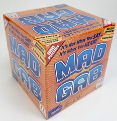 2011 Mad Gab Party Game Mattel Games 2-12 Players Age 10+ NEW Sealed!