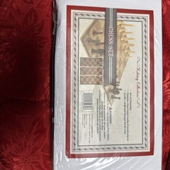 Classic Chess Portable Game Set Foldable Board Brand New Sealed Samsonico USA