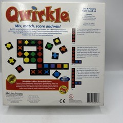 QWIRKLE – Mix, Match, Score and Wiin! 2-4 players, ages 6 and up. Complete 2010