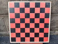 Vintage WA-HOO Gameboard Indian Marble Board Game, Creative Ideas, Gatesville TX