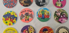 1990s Lot of 12 Misc. Pogs Slammer Whammers Milk Caps Lot #30