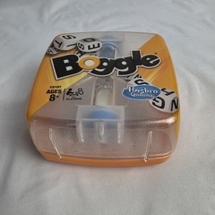 Boggle Classic By Hasbro Gaming Word Strategy Game Travel Size Case New Sealed