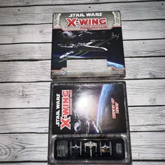 Star Wars X-Wing Miniatures Board Game Tactical Space Combat Core Set COMPLETE!