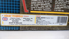 Chainsaw Warrior 1987 Board Game – New in Box – Games Workshop