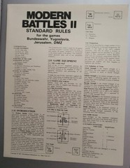 SPI Folio Wargame DMZ Battle for South Korea – Modern Battles II bD