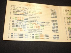 1968/69 MAHJONG NATIONAL MAH JONGG LEAGUE OFFICIAL HANDS & RULES EXCELLENT COND