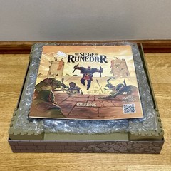 The Siege Of Runedar Board Game Complete Game 1-4 Players (2021 Reiner Knizia)