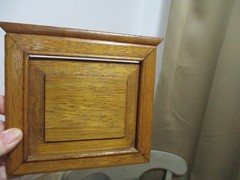 Antique Mahjong 5 Drawer Wood Box Set Bamboo Bone Mah-Jongg