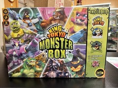 King of Tokyo: Monster Box New With Shrink Exclusive Cards Inside Free Shipping