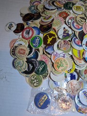 Pogs Pog Lot 1993 Lightly Used Mix Lot Of 1000