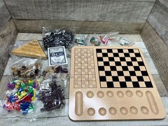 Multi Game Set – by Cardinal Poker/Dominoes/chess/checkers/mancala