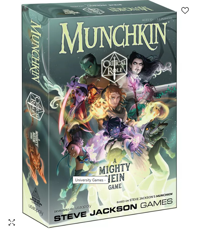 Usaopoly Munchkin Game Critical Role A Mighty Nein