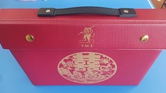 Yellow Mountain Imports Chinese Mahjong Set – Rouge Heritage – 146 Medium Tiles,