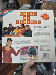 WHEEL OF FORTUNE Board Game Tyco Games 100% COMPLETE 1992