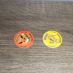 Pokemon Pogs Lot Tazos Sabritas Taps Eevee Jolteon Nintendo 2021 Mexico Bundle 2