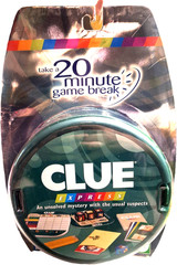 Hasbro 20-Minute Game Break Clue Express Brand NEW