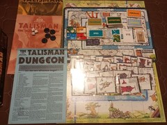 Talisman The Magical Quest Game 2nd Edition + Dungeon Expansion VG