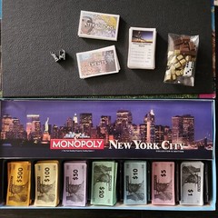 Monopoly New York City Collectors Edition Board Game – Missing Parts SOLD AS IS