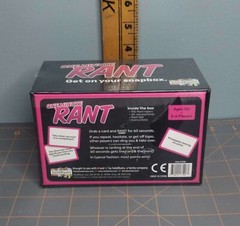 Solid Roots One Minute Rant Family Game New In Box Sealed