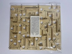NEW Sterling Games 3 in 1 Labyrinth Wooden Maze Game. 12 3/4 x 11 1/2 inches