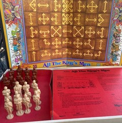 Parker Brothers ALL THE KINGS MEN COMPLETE & EXC.
