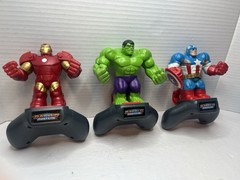 Marvel Battle Masters Hulk Iron Man Spiderman Captian Hasbro 2013 Handheld READ