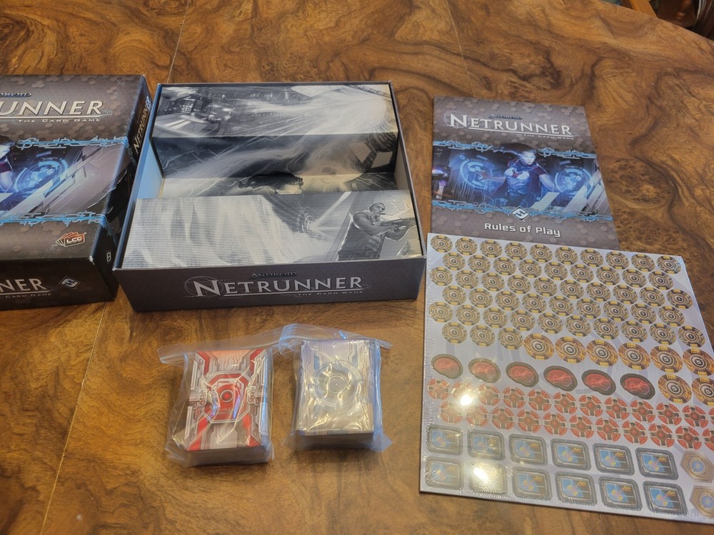 New/Opened Android Netrunner Card Game Core Set 1st Edition Fantasy Flight 2012