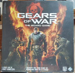 Gears of War Board Game Fantasy Flight OOP Sealed Boards Miniatures Missing Dice