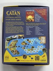 CATAN Expansion set- Catan: Explorers & Pirates – 100% Complete- Mayfair Games