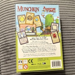 Munchkin Adventure Time Game Complete 2014 3-6 10+ Out of Print CIB Unplayed