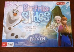 Disney Frozen Surprise Slides Board Game Complete 2 to 4 players ages 3 and up