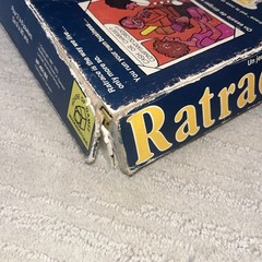 Vintage Ratrace Board Game 1970 Waddingtons House of Games-No Instructions