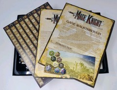 Mage Knight Board Game Vlaada Chvátil 1-4 Players WizKids NECA 2011 Complete