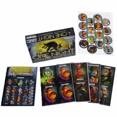 One Night Ultimate Werewolf Game, Bezier Games, Halloween Spirit,3-10 Players OY