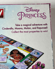 Monopoly Junior: Disney Princess Edition Board Game Kids Age 5+ NEW Sealed