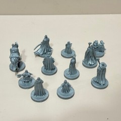 11pcs Fellowship and Companions War of the Ring Second Edition Board Game Minis