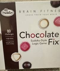ThinkFun Chocolate Fix Brain Fitness Edition Sudoku Style Logic Game Sealed