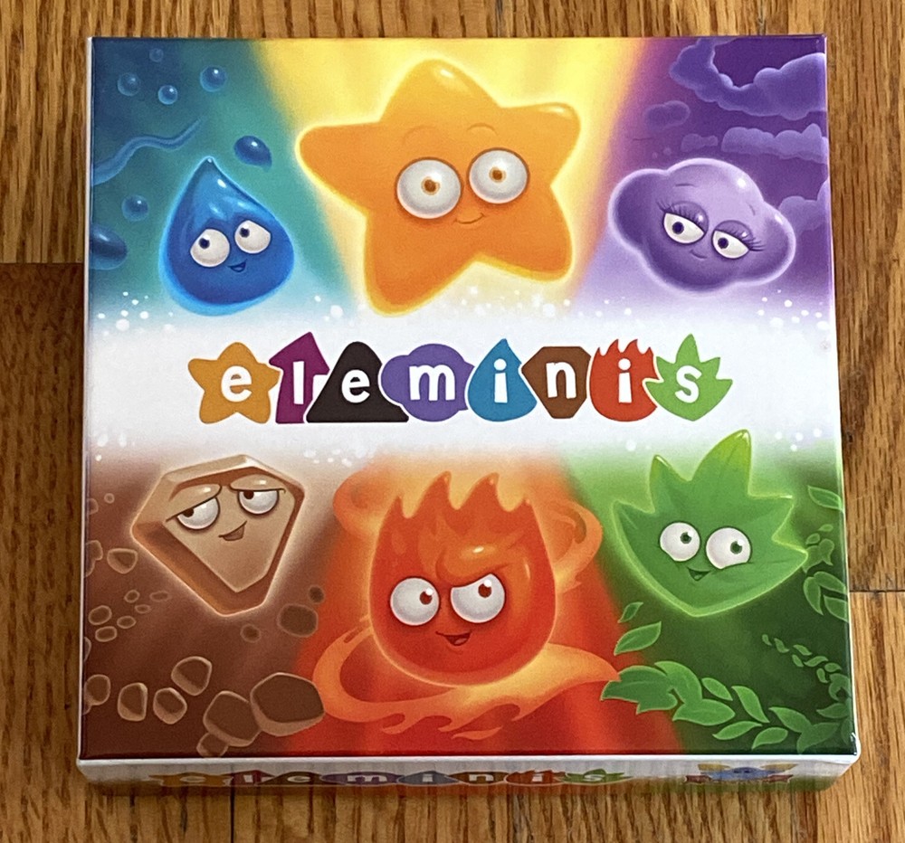 Eleminis Card Game For Kids 2-8 Players Age 4 And Up EUC! Complete! Free Ship!
