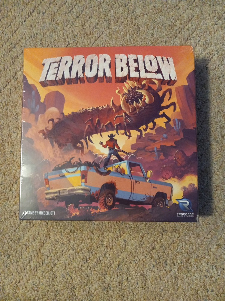RARE!!! Brand New!!! Sealed!!! Terror Below Board Game by Renegade Game Studios