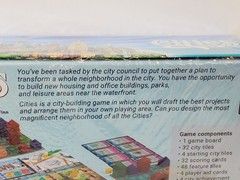 Cities Board Game City Building Strategy Game 2-4 Players