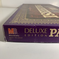 Vintage 1989 Parcheesi Deluxe Board Game Milton Bradley Complete Wood Pawns