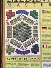 Medieval Mastery Chaos Pub Boardgame Feat. Killer Artwork New in Box Complete