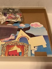 Walt Disney’s Pinocchio Vintage 3D Board Game Milton Bradley Rare #1