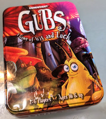 USED Gubs Card Game Wit and Luck Tin Gamewright Complete 2011 – 100% COMPLETE