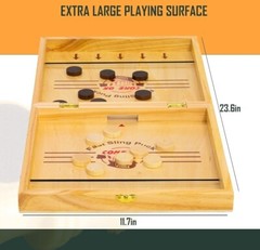 Fast Sling Puck Game – Tabletop Battle – Family Fun Toy – Hand-Eye Coordination