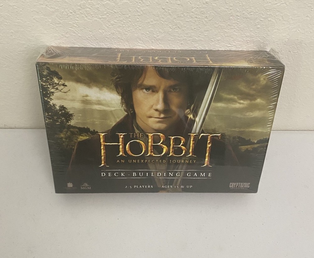 The Hobbit An Unexpected Journey Deck Building Board Card Game NEW + Promo Card
